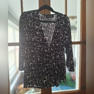 Evan piccone work blouse wrap